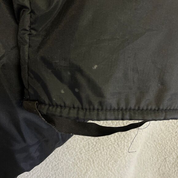 Walls Blizzard Pruf Bib Overalls Men Medium Black Insulated Ski Snow Y2K VIntage - Picture 8 of 16